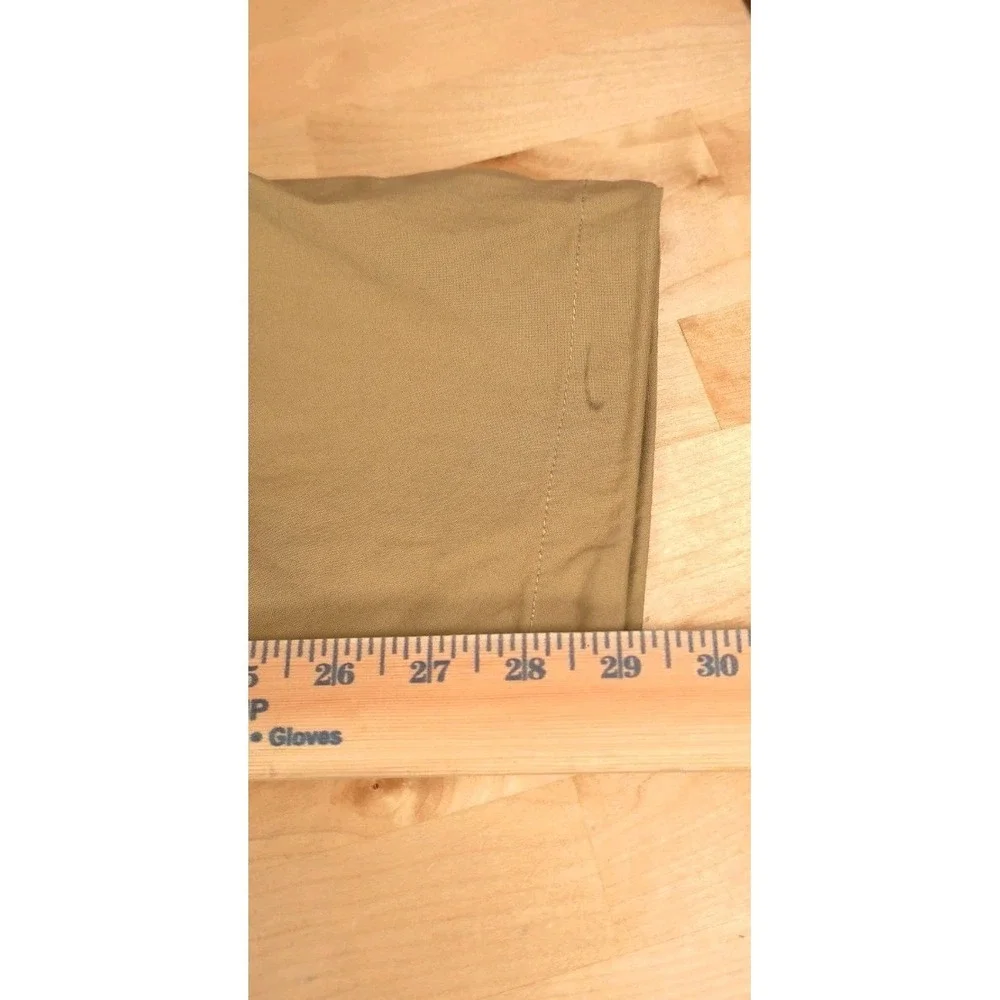 The North Face Mens 34 Khaki Brown NF0A3FZD Stretch Hiking Pants Cinch Hem